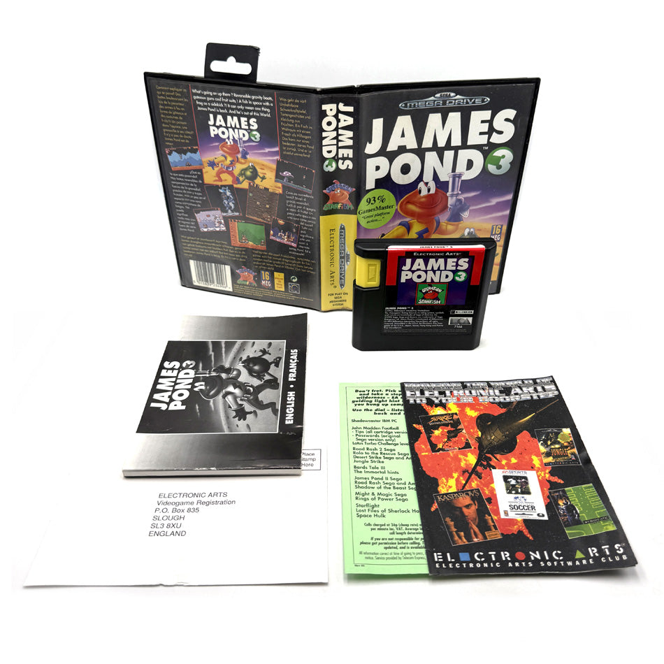 James Pond 3 Sega Megadrive