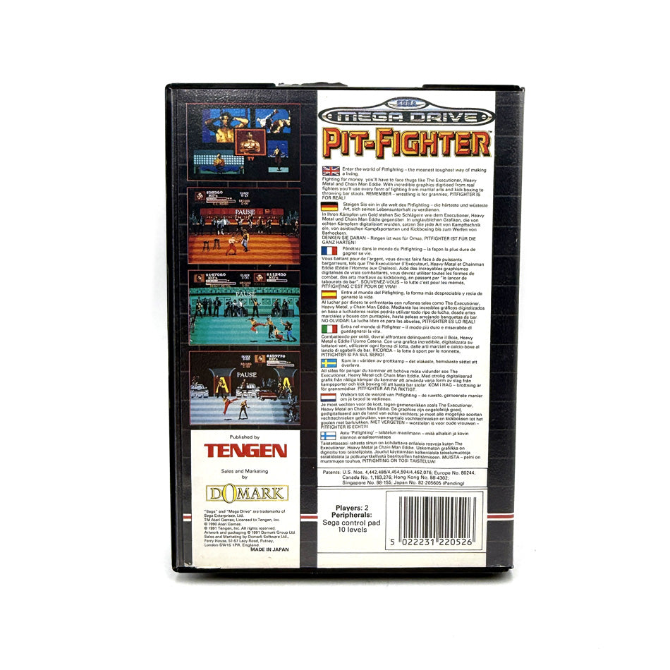 Pit-Fighter Sega Megadrive