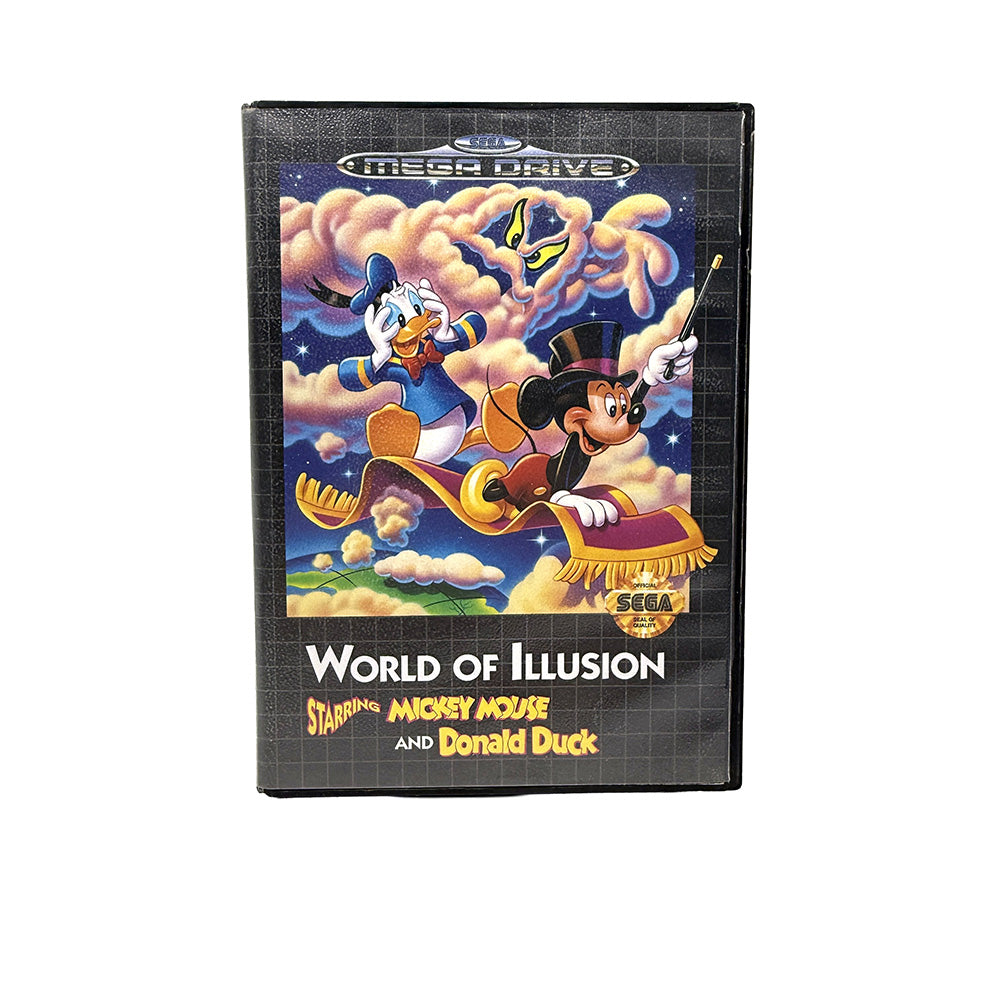 World of Illusion Starring Mickey Mouse and Donald Duck Sega Megadrive