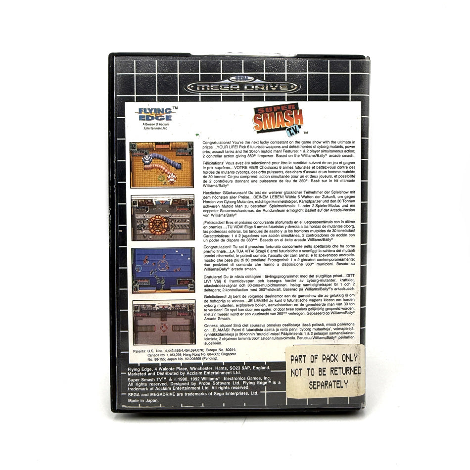 Super Smash T.V. Sega Megadrive