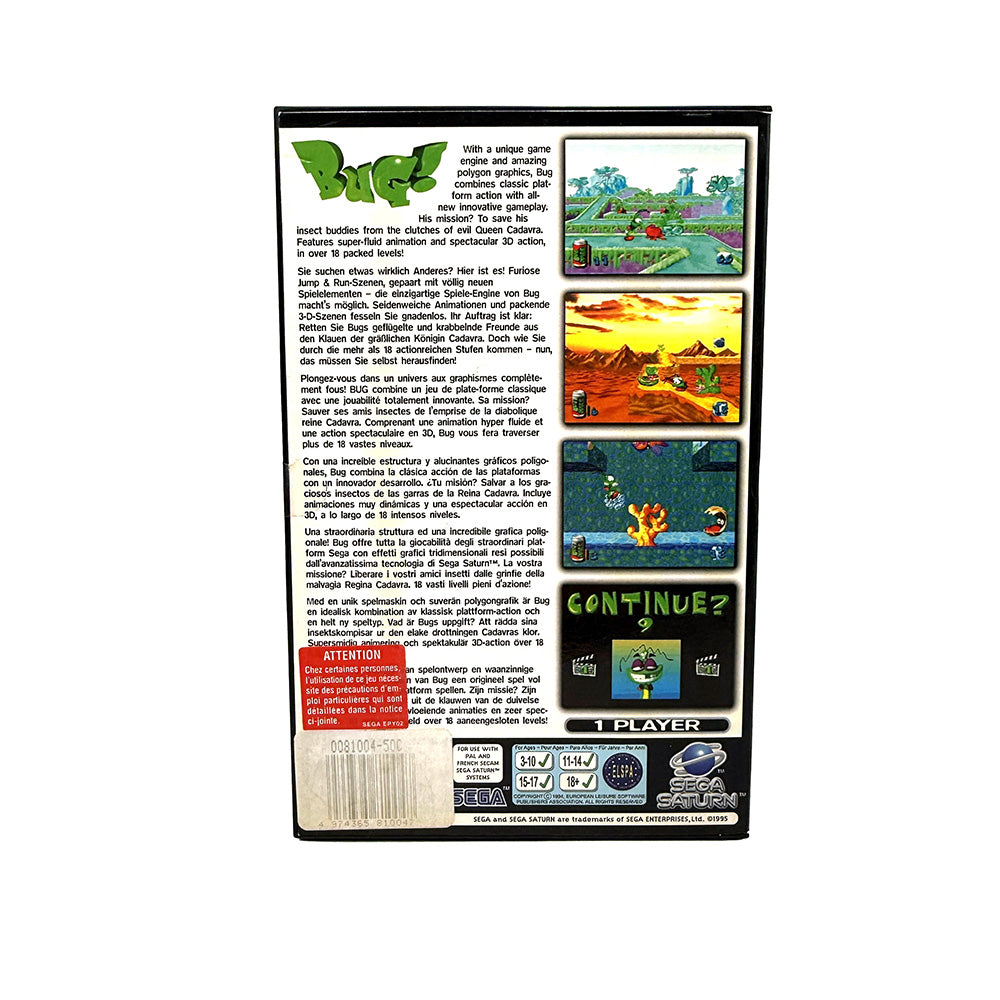 Bug! Sega Saturn