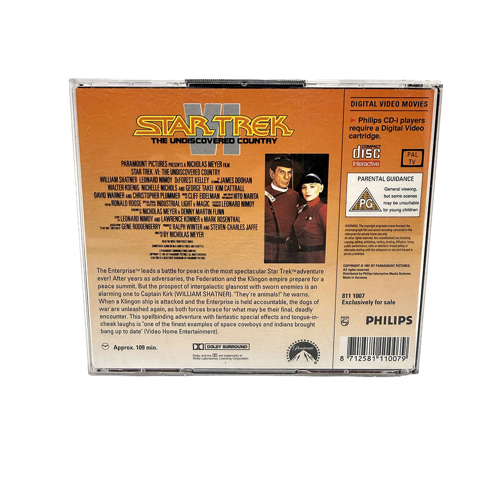 Star Trek VI The Undiscovered Country Philips CDI