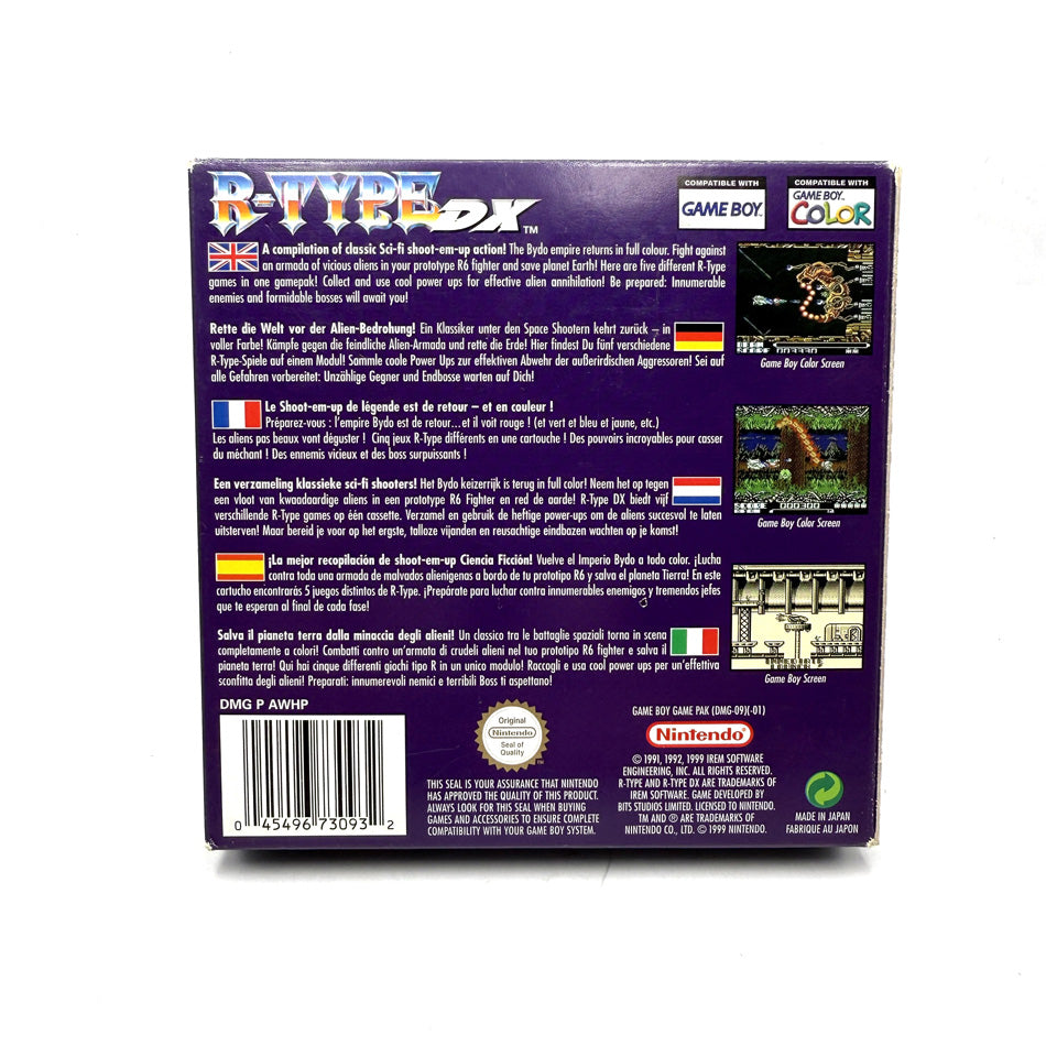 Test du jeu vidéo R-Type DX sur Game Boy Color • Emu Nova