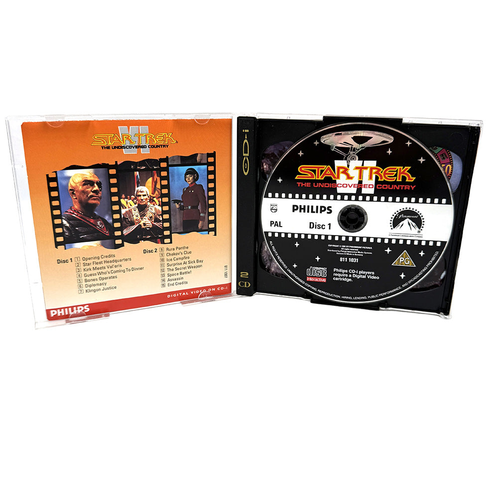 Star Trek VI The Undiscovered Country Philips CD-i