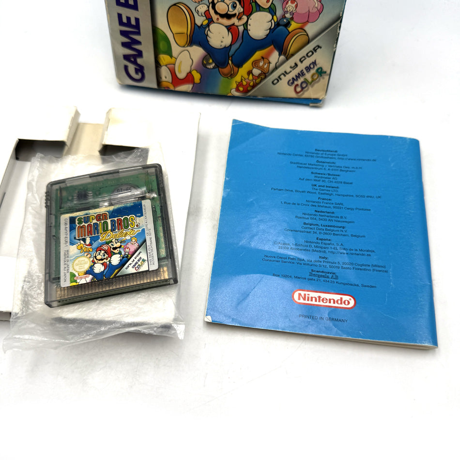 Super Mario Bros Deluxe Nintendo Game Boy Color
