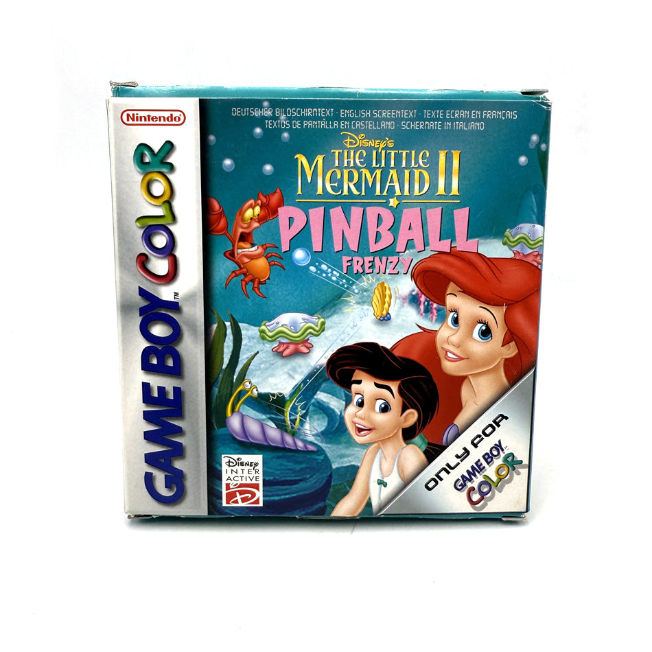 Disney's The Little Mermaid II Pinball Frenzy Nintendo Game Boy Color