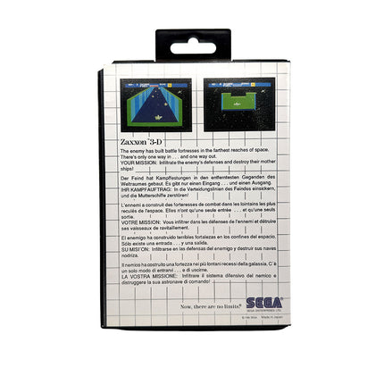 Zaxxon 3-D Sega Master System