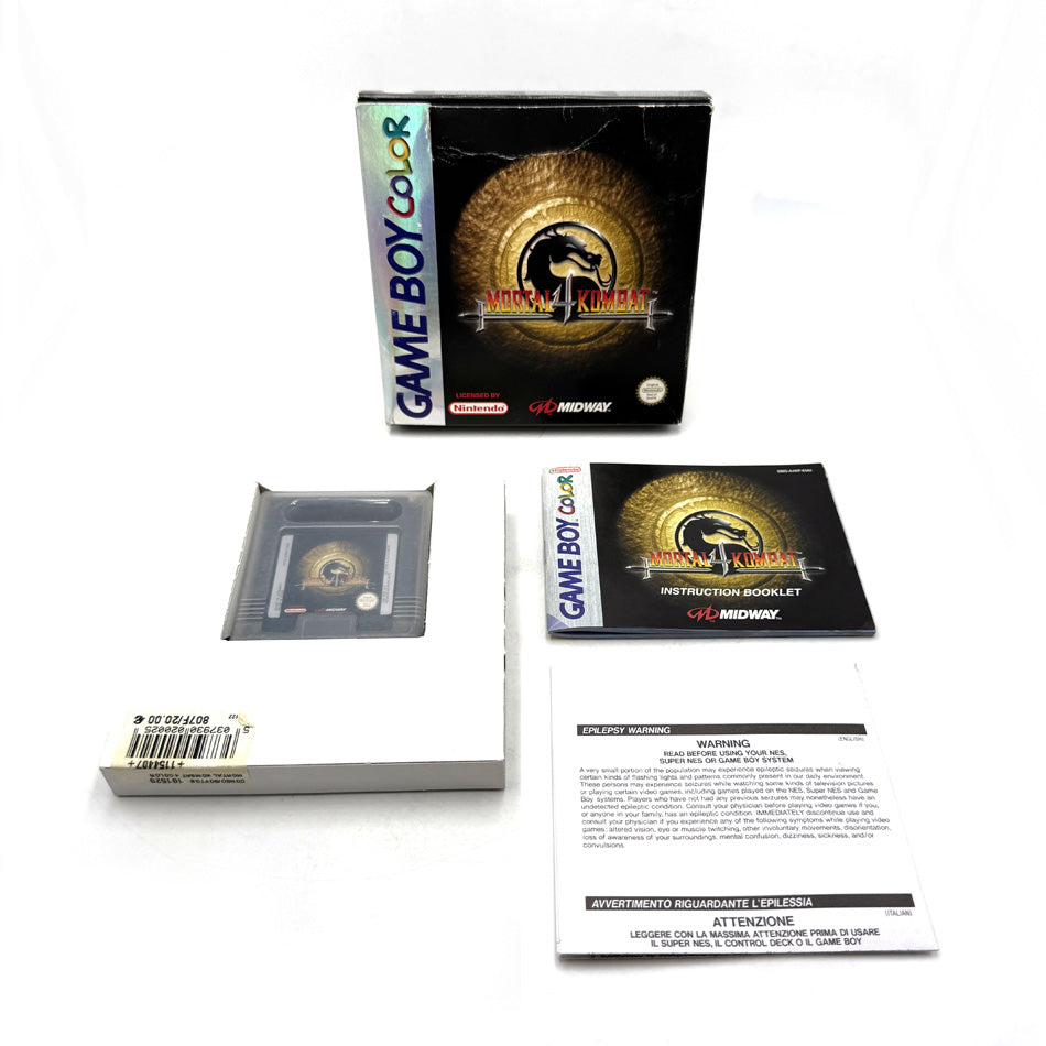 Mortal Kombat 4 Nintendo Game Boy Color