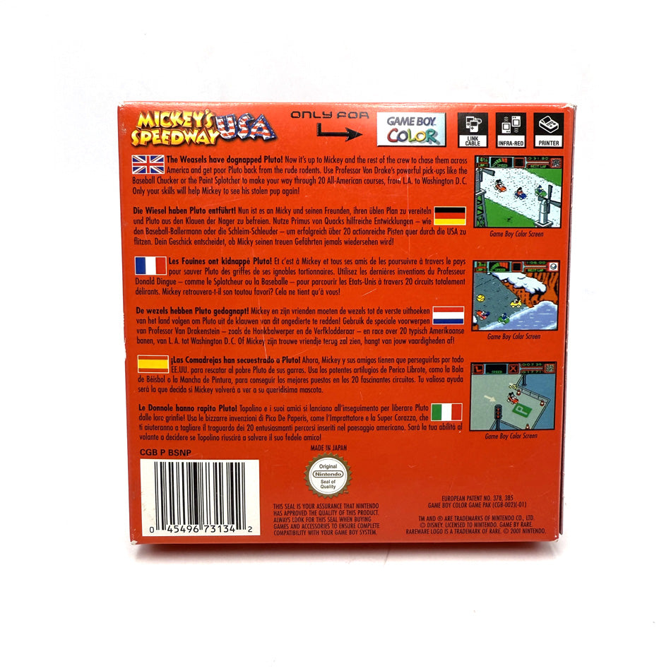 Mickey's Speedway USA Nintendo Game Boy Color