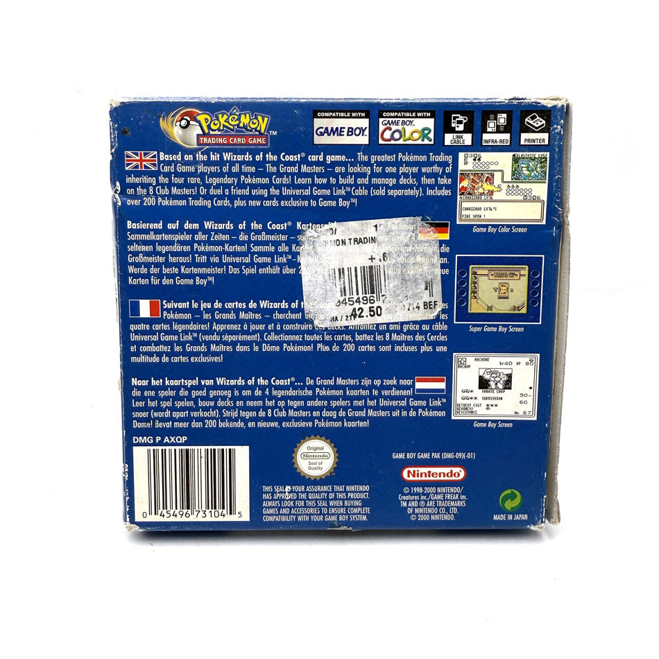Pokemon Trading Card Game Nintendo Game Boy Color