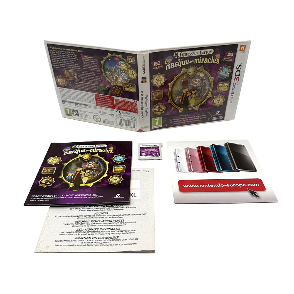Professeur Layton et le Masque des Miracles Nintendo 3DS