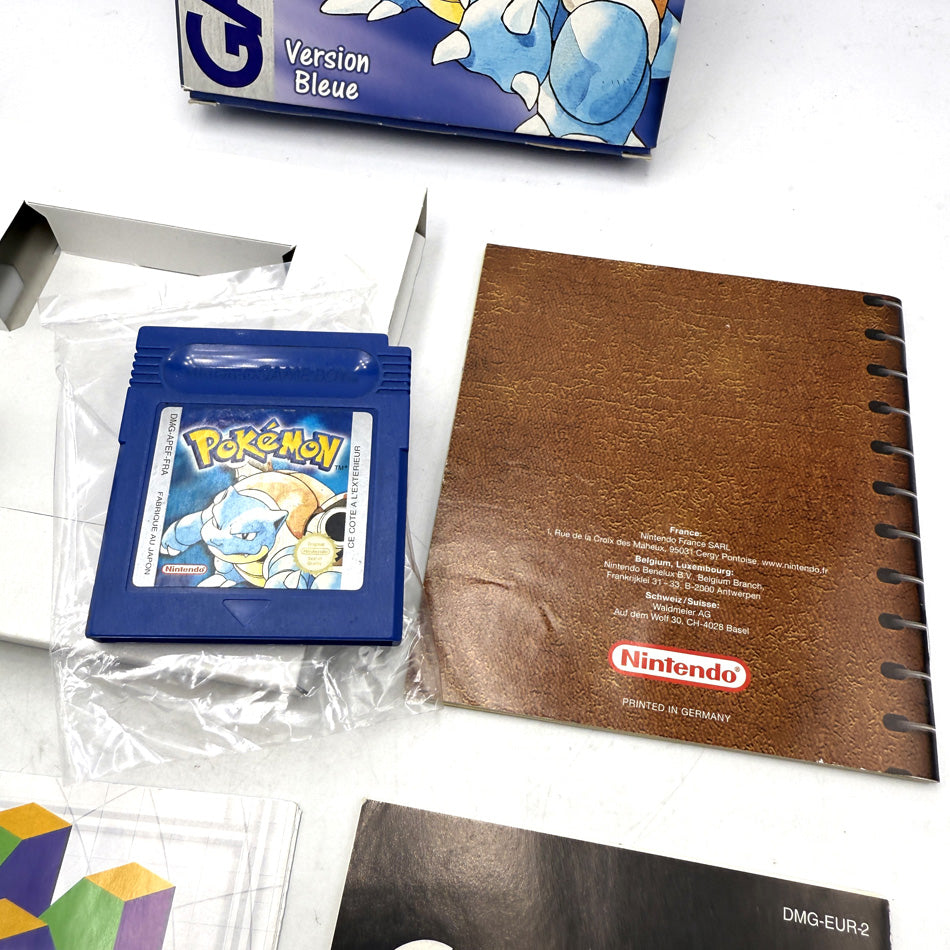 Pokemon Version Bleue Nintendo Game Boy