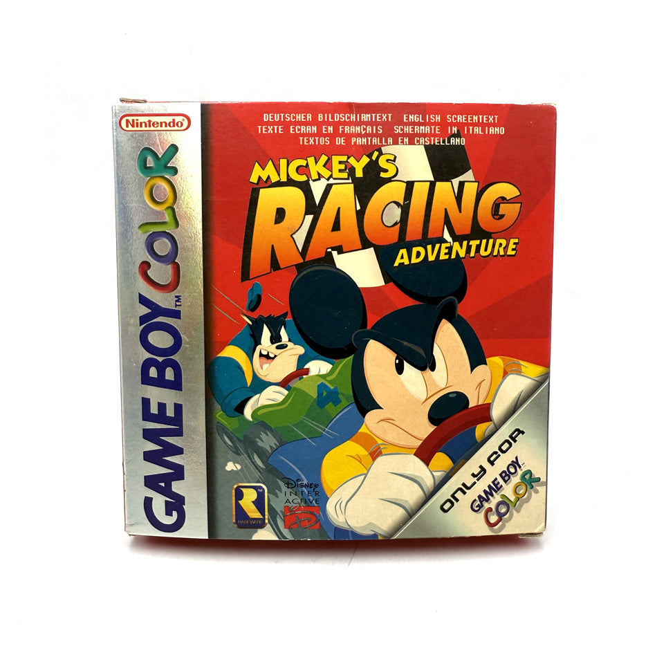Mickey's Racing Adventure Nintendo Game Boy Color