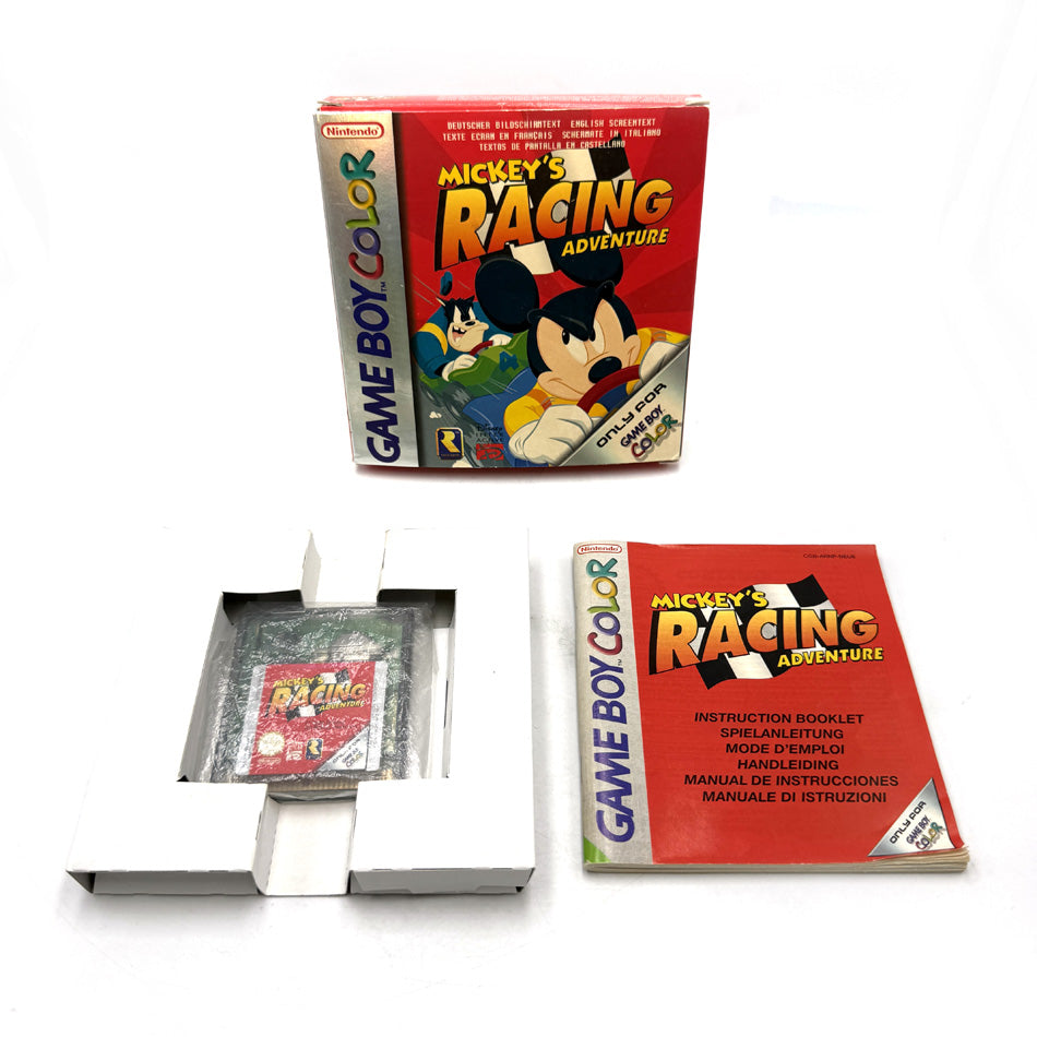Mickey's Racing Adventure Nintendo Game Boy Color