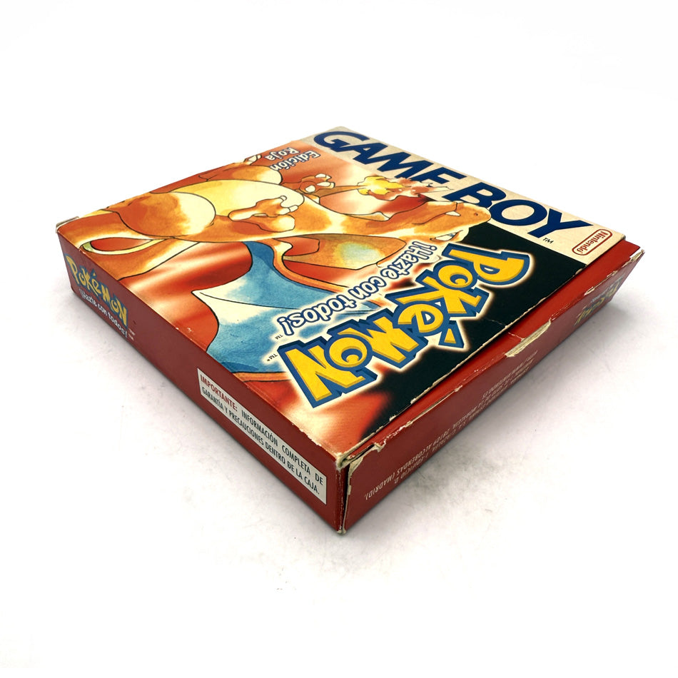 Pokemon Edicion Roja Nintendo Game Boy