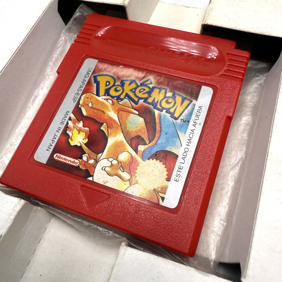 Pokemon Edicion Roja Nintendo Game Boy