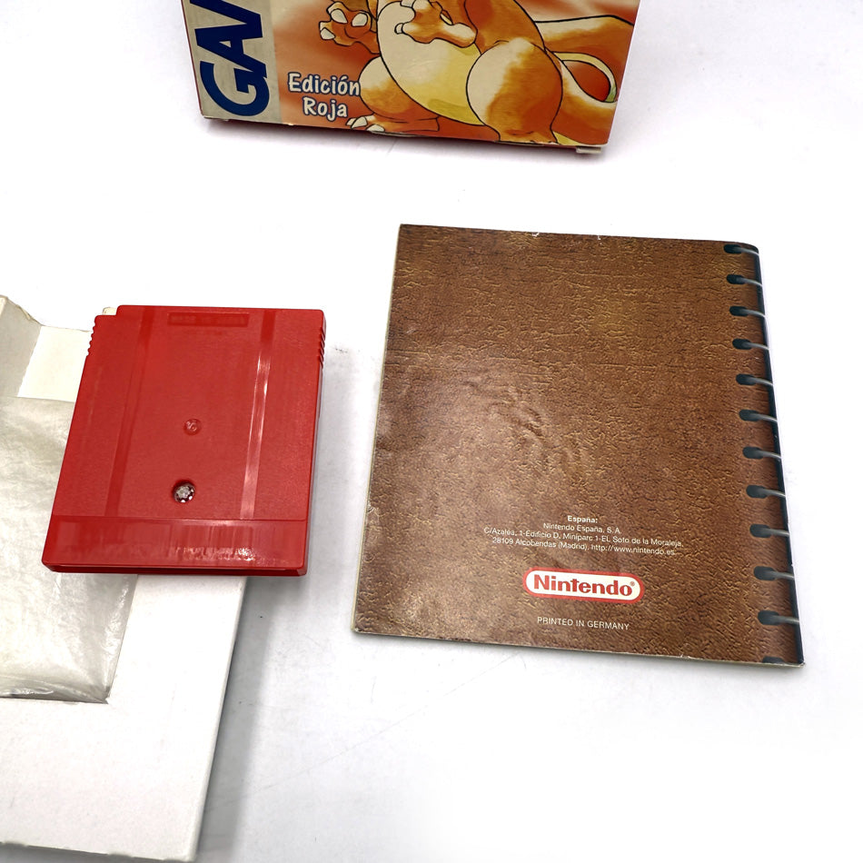 Pokemon Edicion Roja Nintendo Game Boy