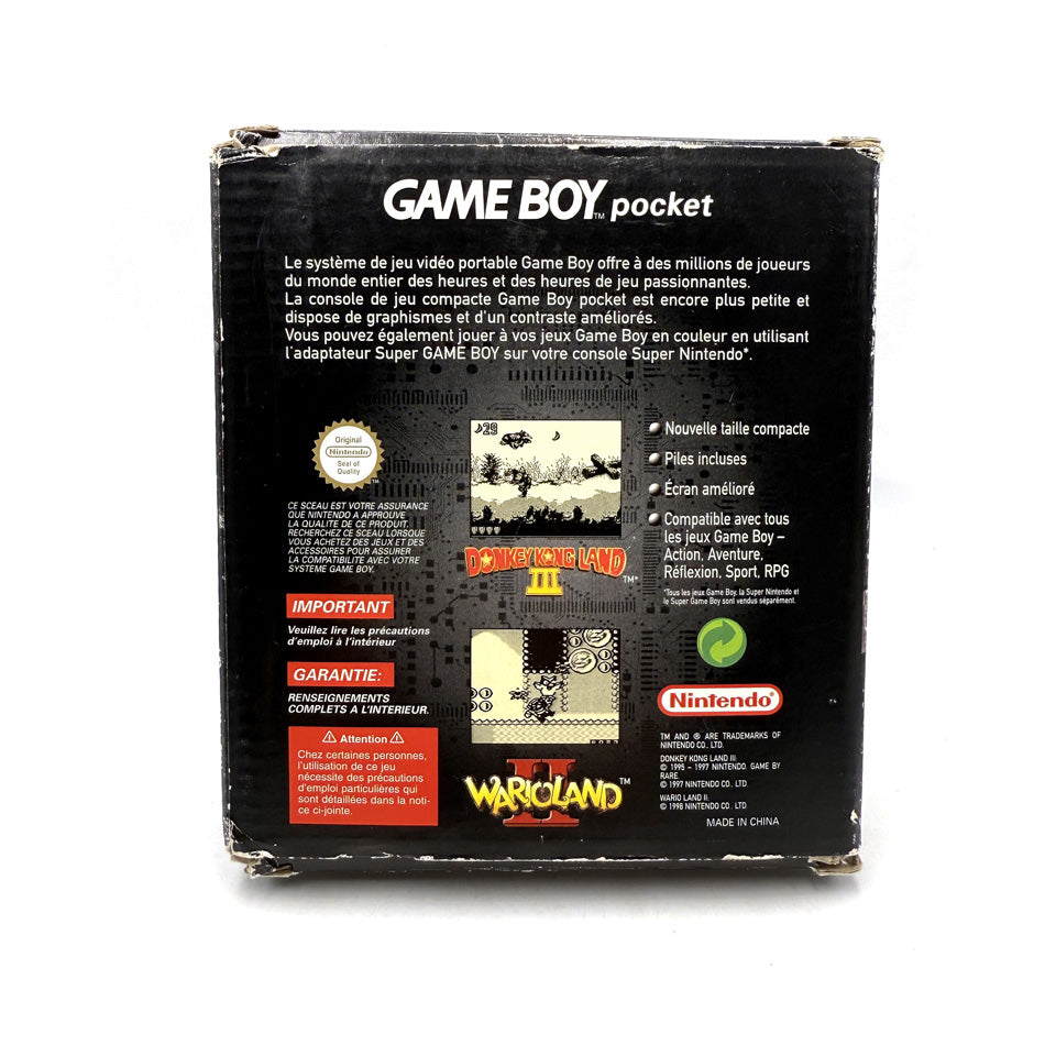 Console Nintendo Game Boy Pocket Black