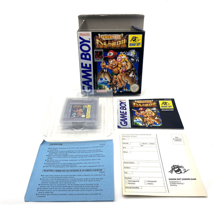 Adventure Island II Nintendo Game Boy