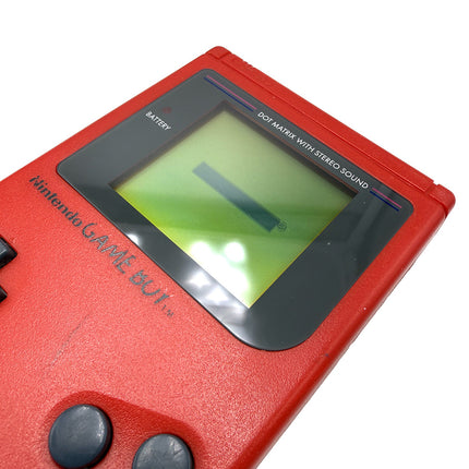 Console Nintendo Game Boy Play It Loud Red + Super Mario Land 2