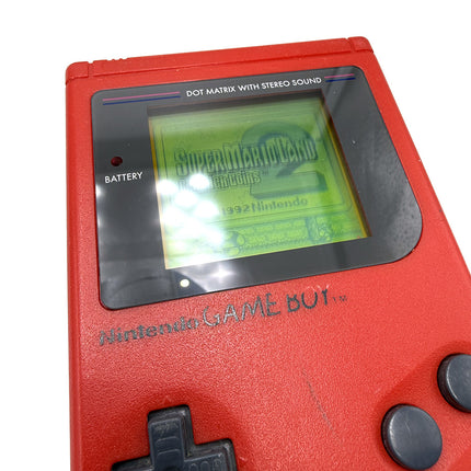 Console Nintendo Game Boy Play It Loud Red + Super Mario Land 2
