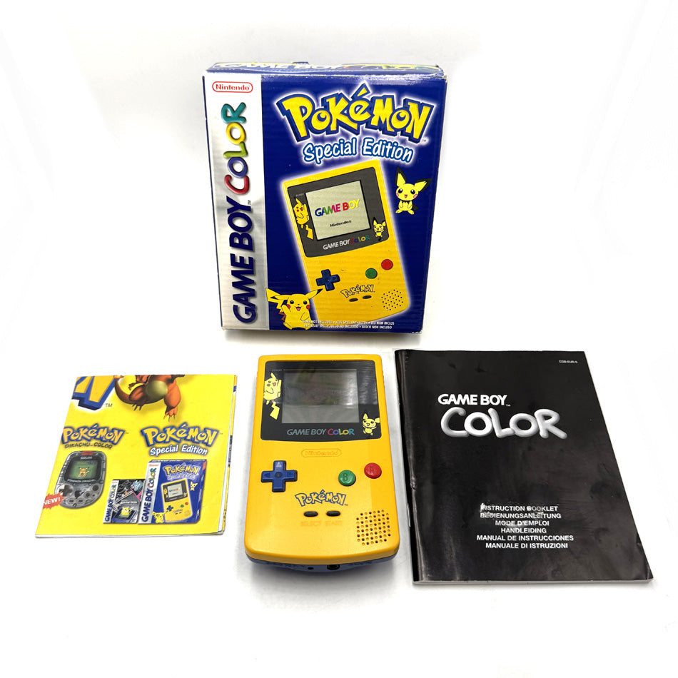 Console Nintendo Game Boy Color Special Edition Pokemon