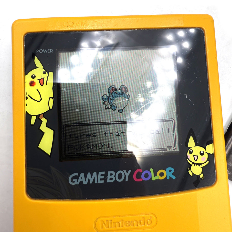 Console Nintendo Game Boy Color Special Edition Pokemon
