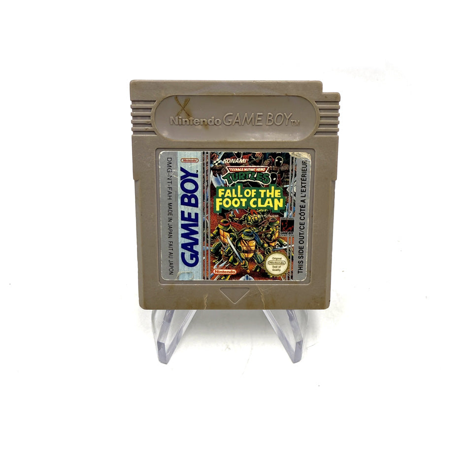 Teenage Mutant Hero Turtles Fall Of The Foot Clan Nintendo Game Boy