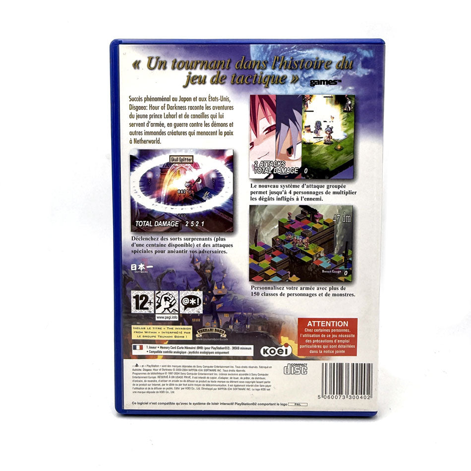 Disgaea Hour Of Darkness Playstation 2