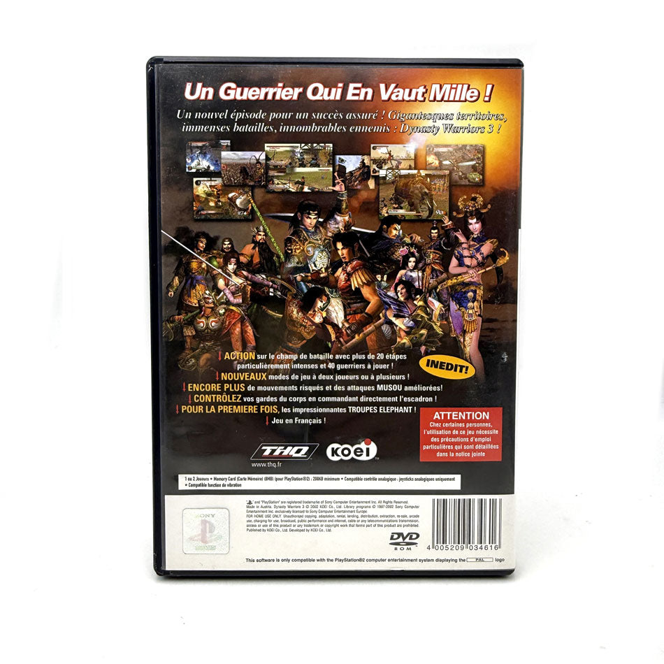 Dynasty Warriors 3 Playstation 2