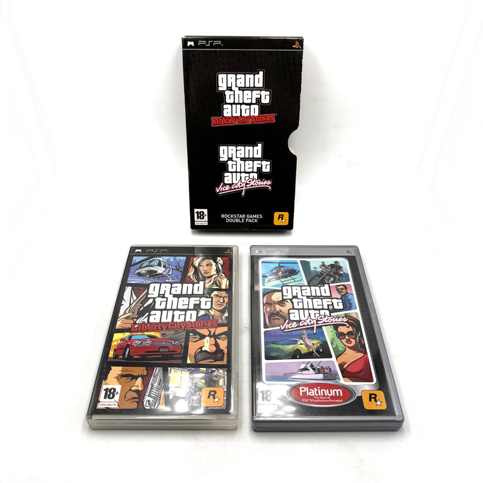 Rockstar Games Double Pack Grand Theft Auto Liberty City / Vice City Stories Playstation PSP