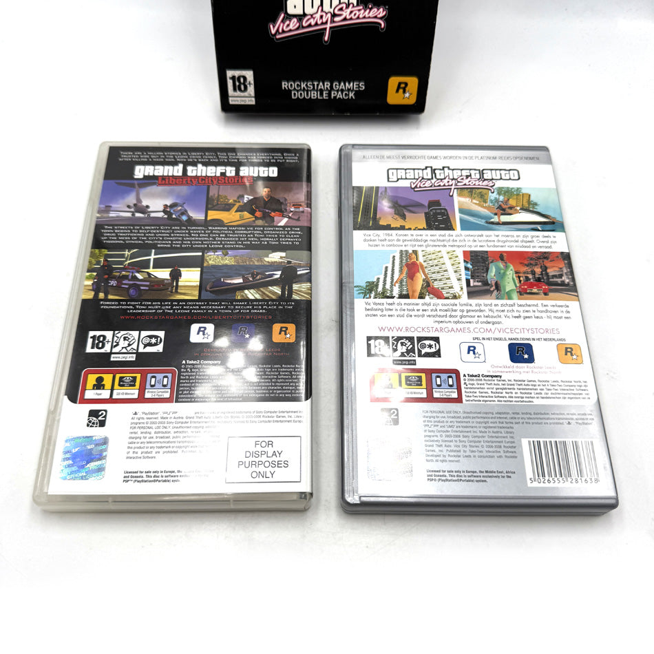 Rockstar Games Double Pack Grand Theft Auto Liberty City / Vice City Stories Playstation PSP