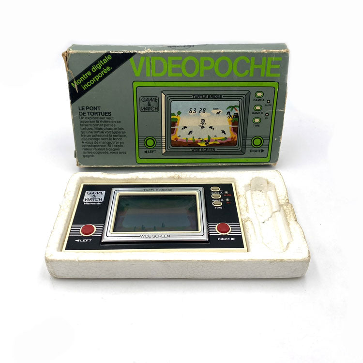 Turtle Bridge Nintendo Game & Watch Wide Screen (Videopoche)