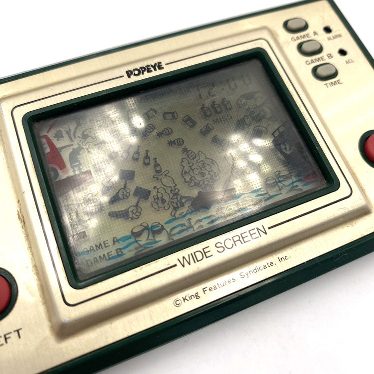 Popeye Nintendo Game & Watch Wide Screen 