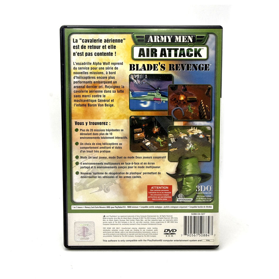 Army Men Air Attack Blade's Revenge Playstation 2