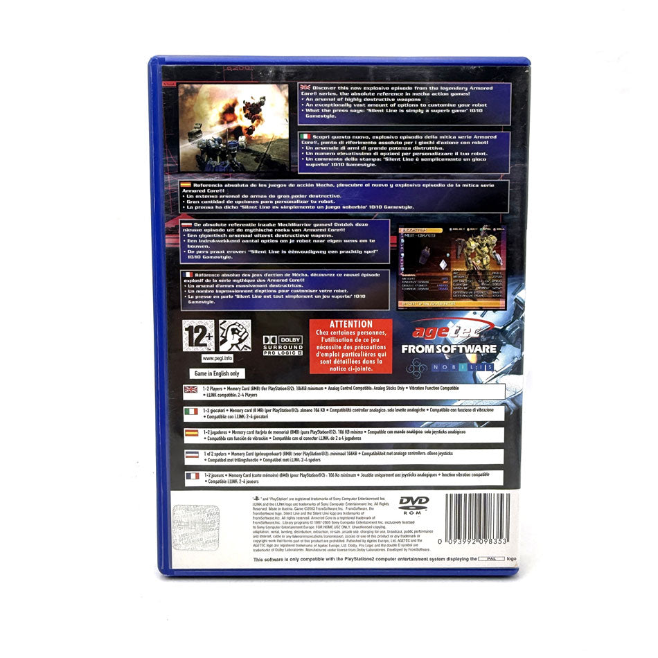 Silent Line Armored Core Playstation 2