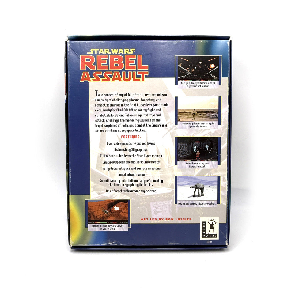Star Wars Rebel Assault PC Big Box – Retromania
