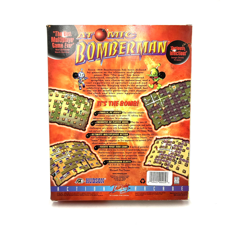 Atomic Bomberman PC Big Box