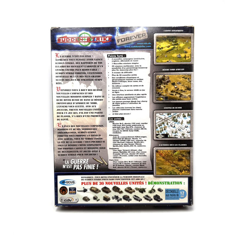 Sudden Strike Forever PC Big Box 