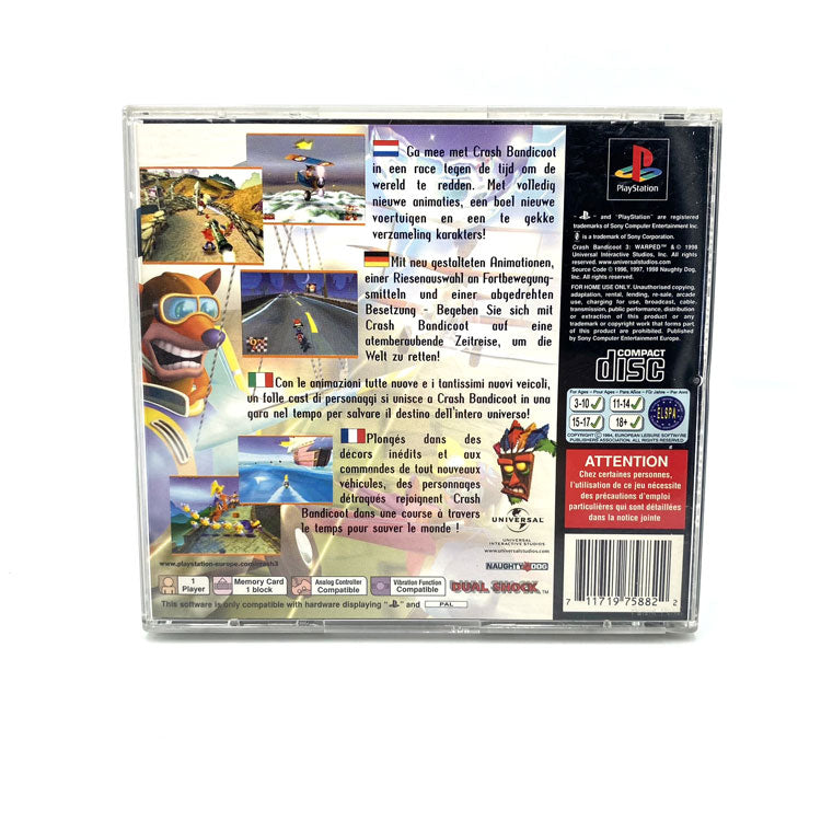 Crash Bandicoot 3 Warped Playstation 1