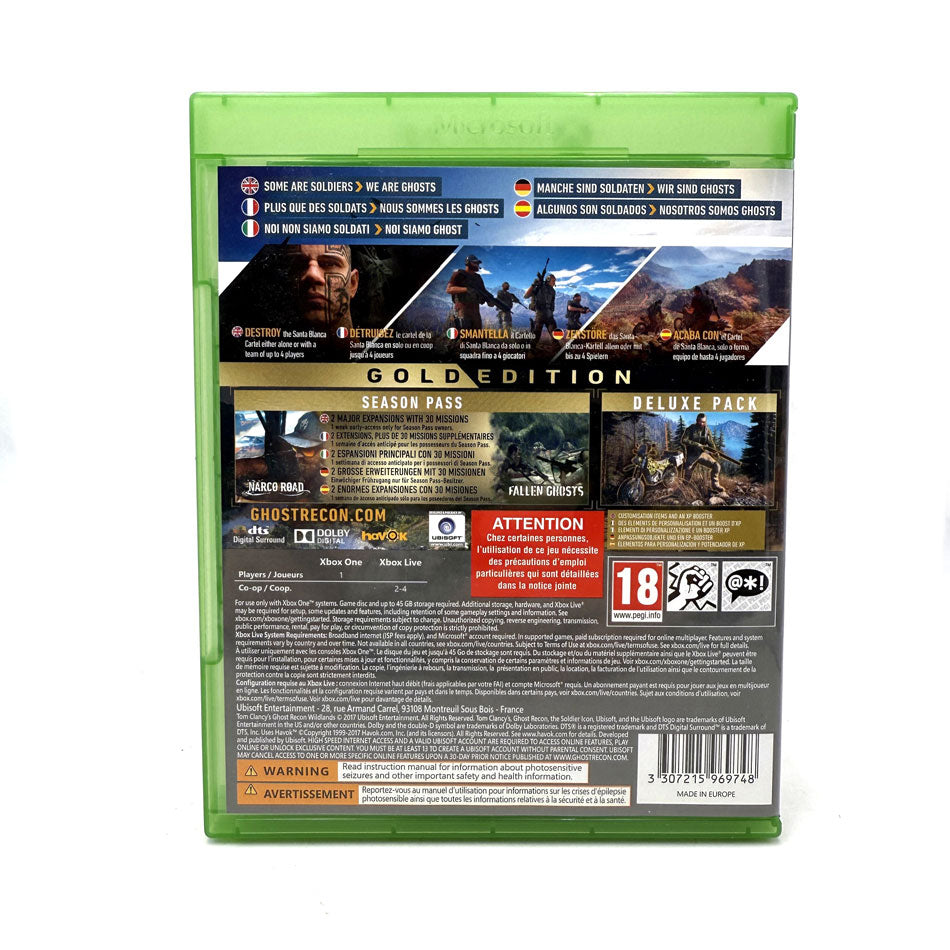 Tom Clancy's Ghost Recon Wildlands Xbox One (Gold Edition)