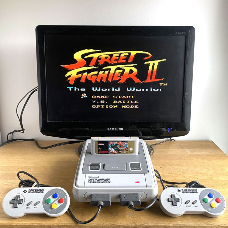 Console Super Nintendo Street Fighter II Pack 