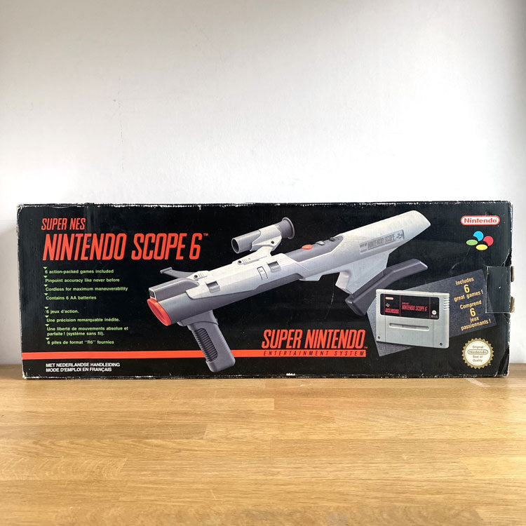 Super NES Nintendo Scope 6 Super Nintendo Set