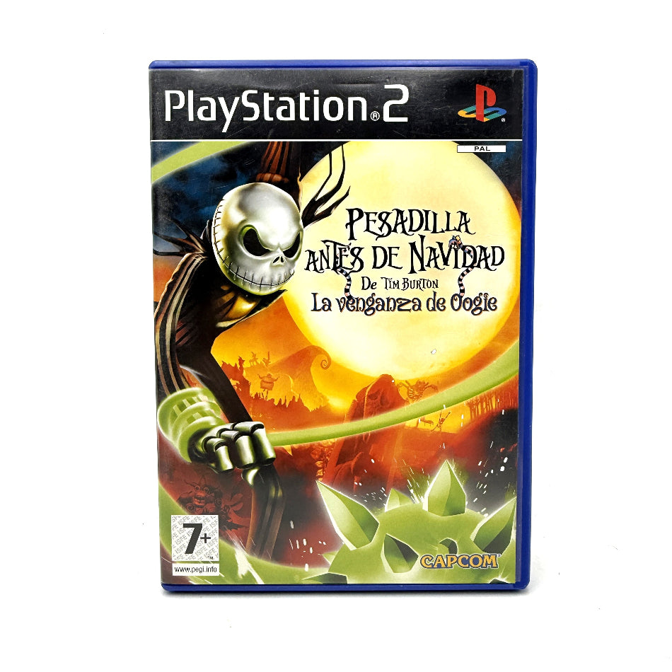 Tim Burton's Nightmare Before Christmas Oogies Rache Playstation 2 (Pesadilla antes de Navidad)