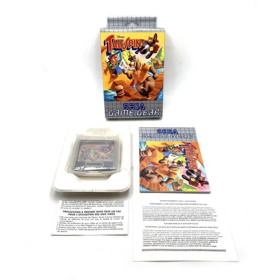 first gear games Disney's Tale Spin Sega Game Gear (NEAR MINT) – Retromania