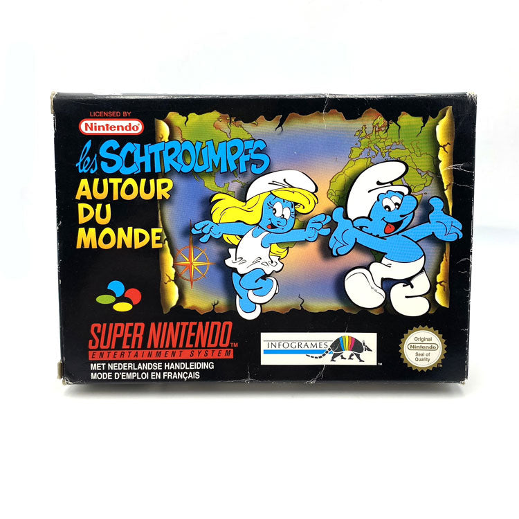 Les Schtroumpfs Autour Du Monde Super Nintendo