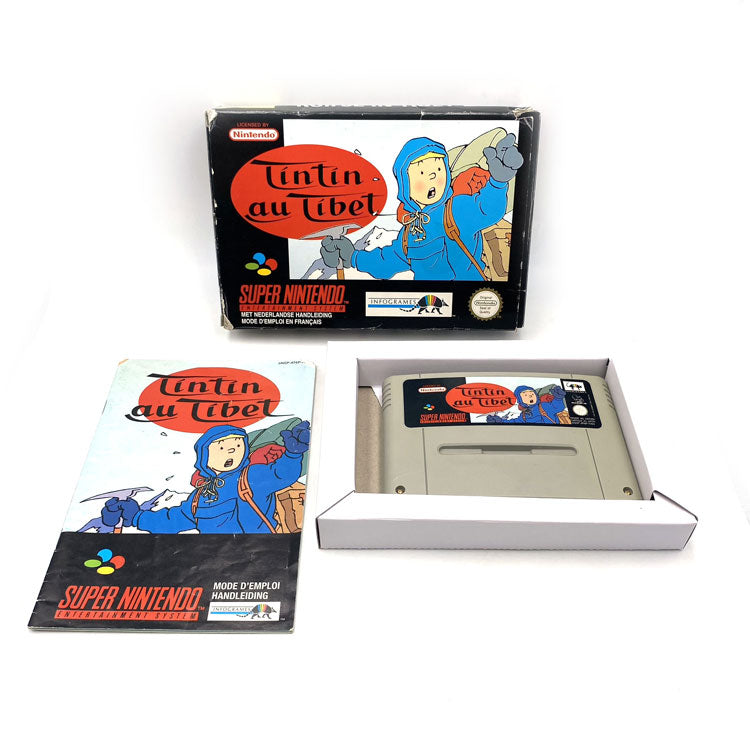 Tintin Au Tibet Super Nintendo