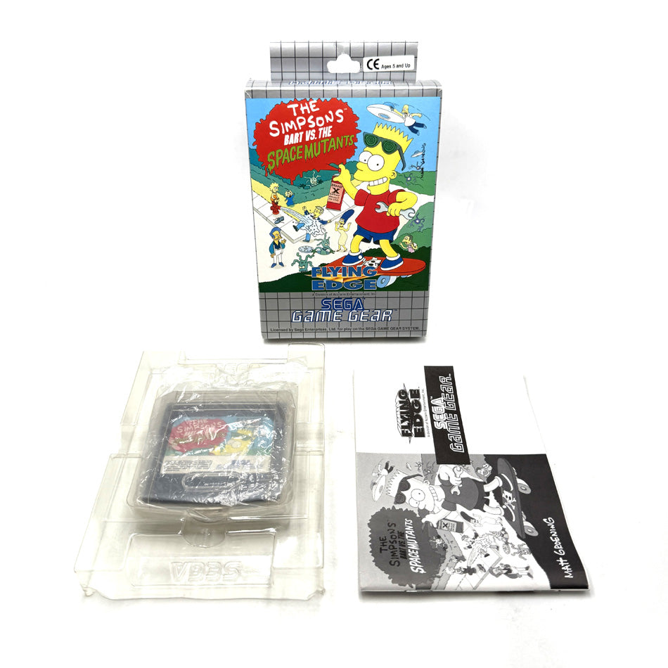 The Simpsons Bart VS. The Space Mutants Sega Game Gear