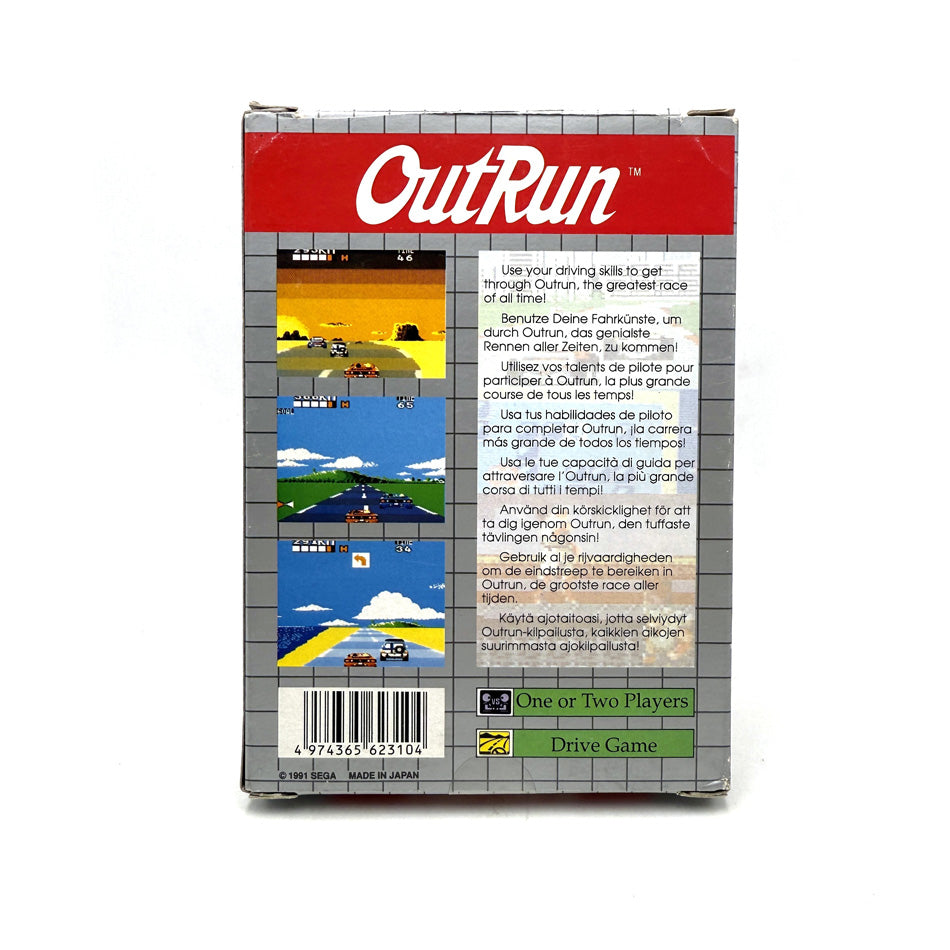 Out Run Sega Game Gear