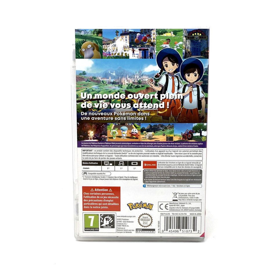 Pokemon Ecarlate Nintendo Switch